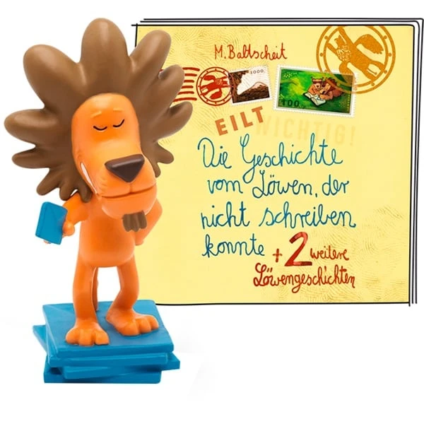 Tonies Geschichten Vom Löwen - Die Geschichte Vom Löwen, Der Nicht Schreiben Konnte Und Zwei Weitere Löwengeschichten, Spielfigur 3 Tonies Geschichten Vom Löwen - Die Geschichte Vom Löwen, Der Nicht Schreiben Konnte Und Zwei Weitere Löwengeschichten, Spielfigur