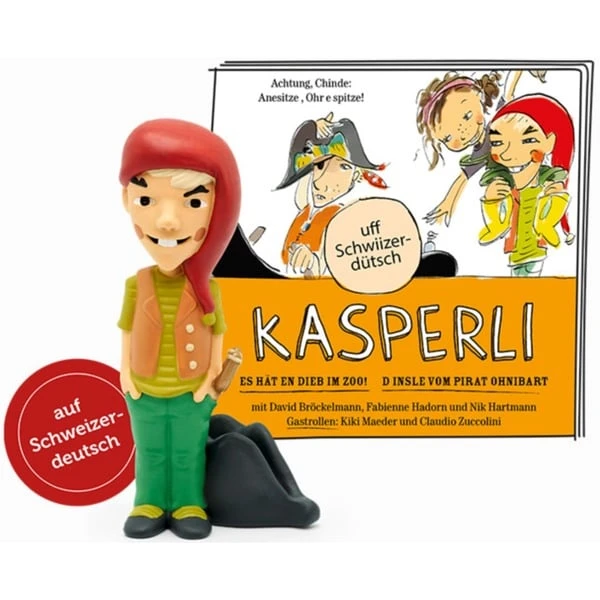 Tonies Kasperli - Es Hät En Dieb Im Zoo! / D Insle Vom Pirat Ohnibart, Spielfigur