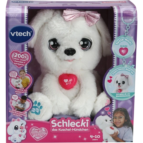 VTech Schlecki, Das Kuschel-Hündchen, Kuscheltier 4 VTech Schlecki, Das Kuschel-Hündchen, Kuscheltier – Bild 2