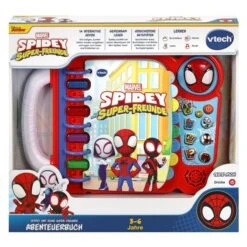 VTech Spidey Und Seine Super-Freunde - Abenteuerbuch, Lernbuch -Spielwarenladen VTech Spidey und seine Super Freunde Abenteuerbuch Lernbuch@@1847126 4