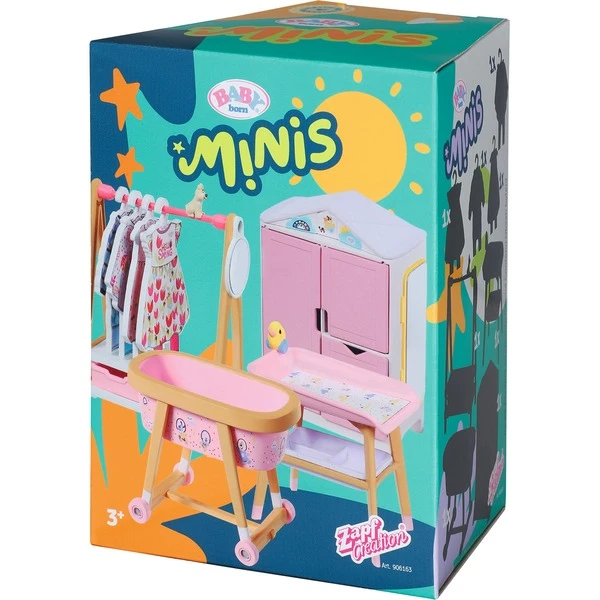ZAPF Creation BABY Born® Minis - Playset Möbelset, Puppenmöbel – Bild 15