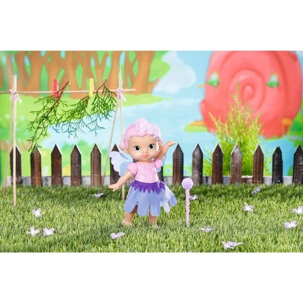 ZAPF Creation BABY Born® Storybook Fairy Violet 18cm, Puppe 6 ZAPF Creation BABY Born® Storybook Fairy Violet 18cm, Puppe – Bild 4