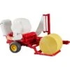 Bruder Ballenwickler Mit Ockerbraunem Und Schwarzem Rundballen, Modellfahrzeug -Spielwarenladen bruder Ballenwickler mit ockerbraunem und schwarzem Rundballen Modellfahrzeug@@1ssbz002