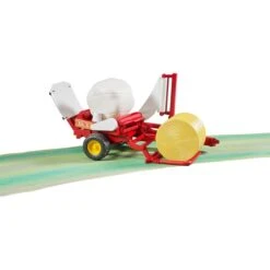 Bruder Ballenwickler Mit Ockerbraunem Und Schwarzem Rundballen, Modellfahrzeug -Spielwarenladen bruder Ballenwickler mit ockerbraunem und schwarzem Rundballen Modellfahrzeug@@1ssbz002 7