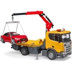 Bruder Scania Super 560R Abschlepp-LKW Mit Light & Sound Modul Und Roadster, Modellfahrzeug -Spielwarenladen bruder Scania Super 560R Abschlepp LKW mit Light Sound Modul und Roadster Modellfahrzeug@@1912234 1